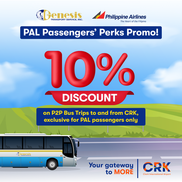 ATTENTION PAL PASSENGERS We have a special promo just for you